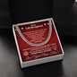 Basketball Gift – Cuban Link Necklace with Personalized Message - Athlete's Gift Shop