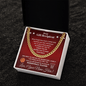 Basketball Gift – Cuban Link Necklace with Personalized Message - Athlete's Gift Shop