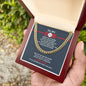 Cuban Link Necklace - To My Son, Achieve Anything, Home Base - Athlete's Gift Shop