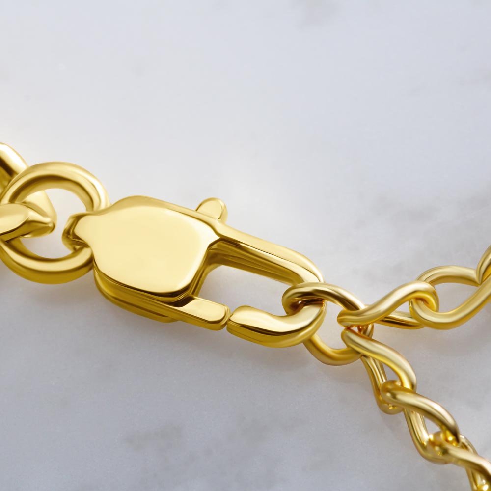 To My Baseball Nephew - Cuban Link Necklace - Athlete's Gift Shop