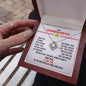 To My Softball Granddaughter - Love Knot Necklace - Athlete's Gift Shop