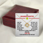 To My Softball Granddaughter - Love Knot Necklace - Athlete's Gift Shop