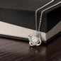 To My Softball Granddaughter - Love Knot Necklace - Athlete's Gift Shop