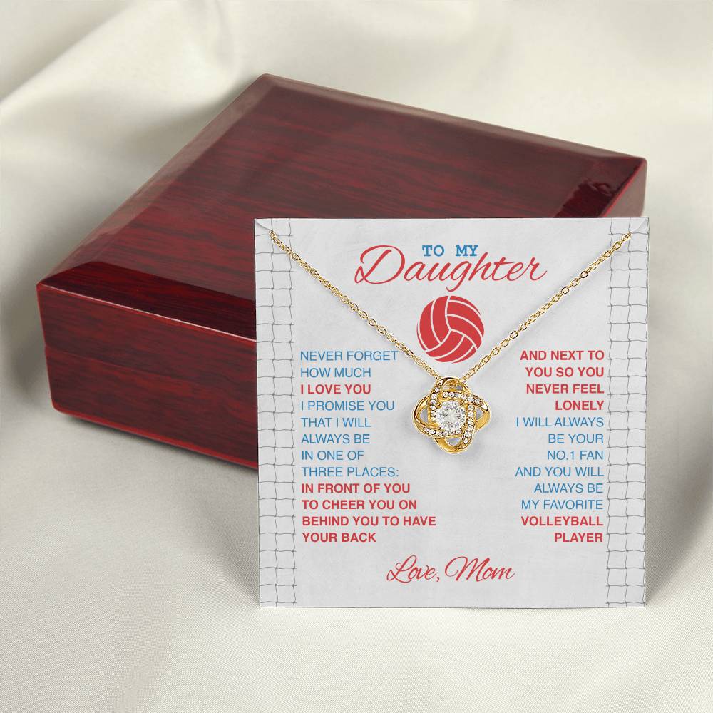 To My Volleyball Daughter - #1 Fan - Athlete's Gift Shop
