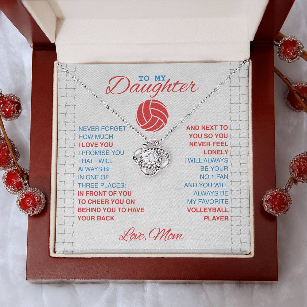 To My Volleyball Daughter - #1 Fan - Athlete's Gift Shop