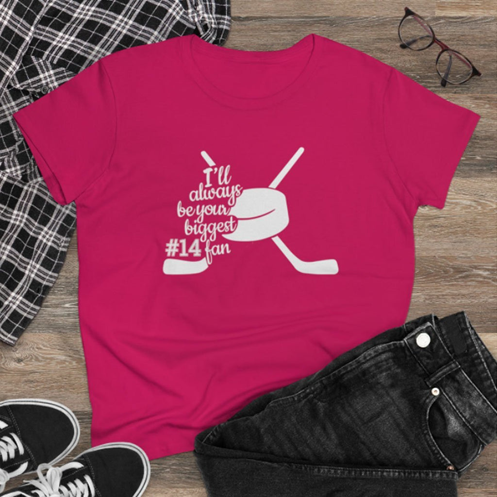Hockey Personalized Women's Tee - Your Biggest Fan