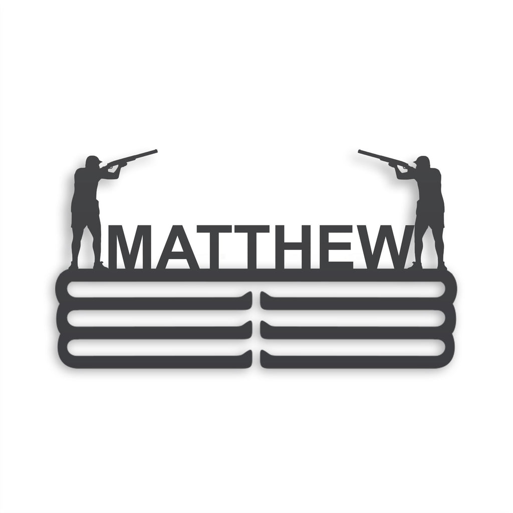 Trap / Ski Shooting Medal Hanger - Premier Medal Hangers USA