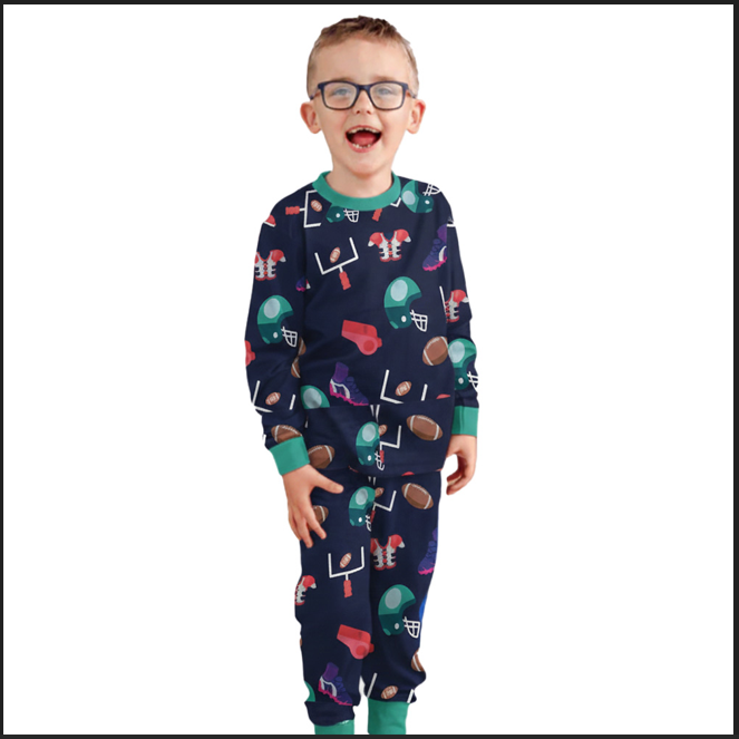 Kid Sports Pajamas Set