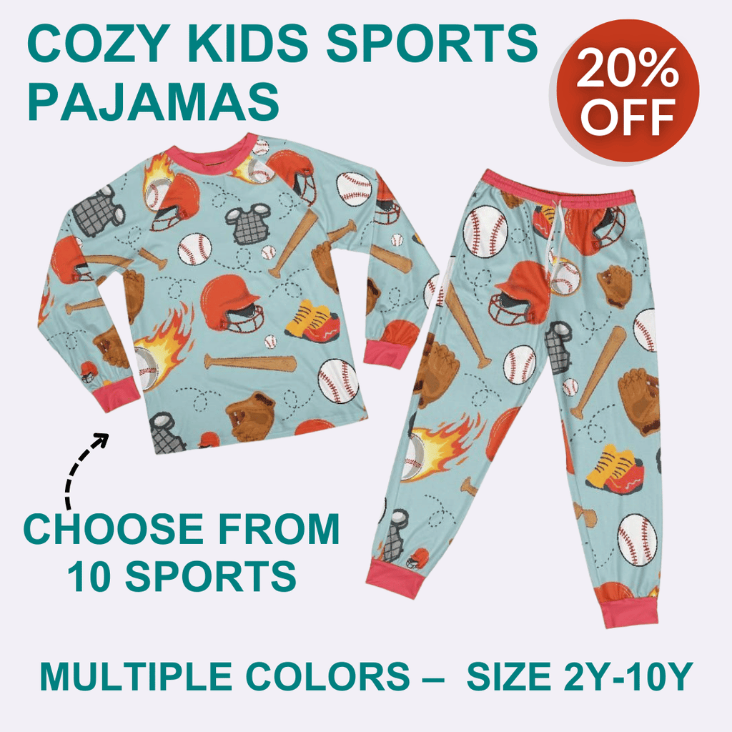Kid Sports Pajamas Set