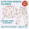 Kid Sports Pajamas Set