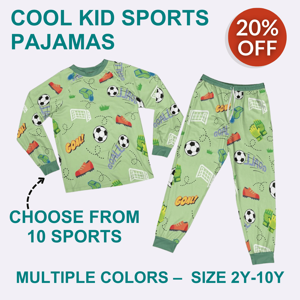 Kid Sports Pajamas Set