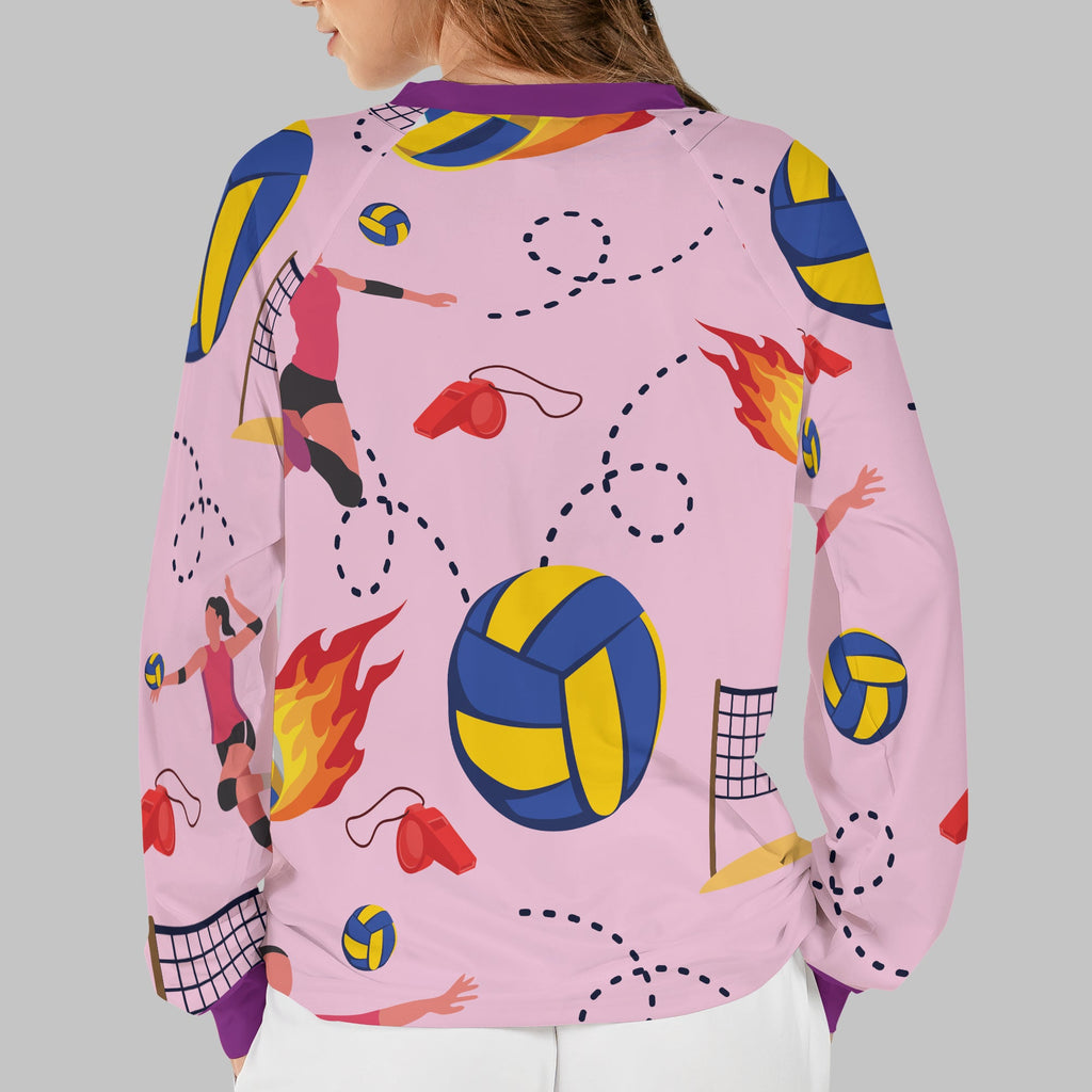 All - over Print Kid Raglan Pajamas Set Volleyball(Personalized) - Athlete's Gift Shop