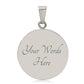 Baseball Necklace - Believe In Yourself - Engraved Message - Athlete's Gift Shop