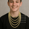 Baseball Necklace Cuban Link Chain in Luxury Box - Athlete's Gift Shop