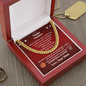 Basketball Gift – Cuban Link Necklace with Personalized Message Box - Athlete's Gift Shop