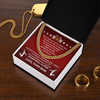 Cuban Link Necklace - My Basketball Son, 1 Fan, Love Mom - Athlete's Gift Shop