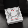Cuban Link Necklace - To My Baseball Son, No Matter Where You Go - Athlete's Gift Shop
