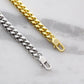 Lacrosse Gift - Cuban Link Necklace with Personalized Message - Athlete's Gift Shop