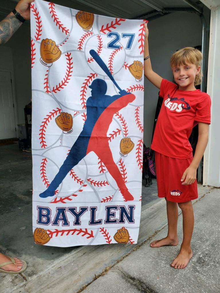 Personalized Beach Towels - Athlete's Gift Shop