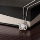 Softball Gift - Cuban Link Necklace with Personalized Message - Athlete's Gift Shop