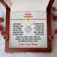 Softball Gift - Cuban Link Necklace with Personalized Message - Athlete's Gift Shop