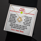 Softball Gift - Cuban Link Necklace with Personalized Message - Athlete's Gift Shop