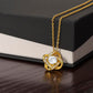 Softball Gift - Cuban Link Necklace with Personalized Message - Athlete's Gift Shop