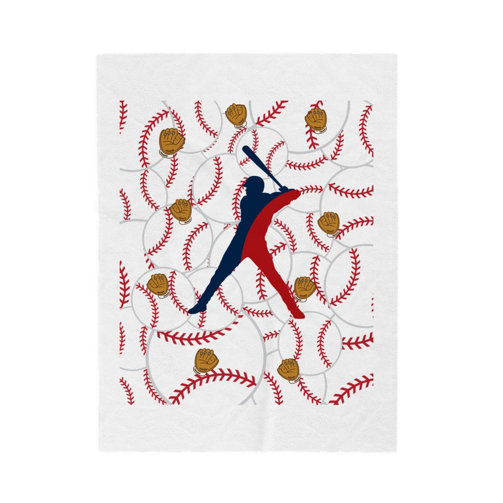 Sports Velveteen Plush Blanket - Athlete's Gift Shop
