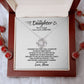 To My Soccer Daughter - Love Knot Necklace - Athlete's Gift Shop