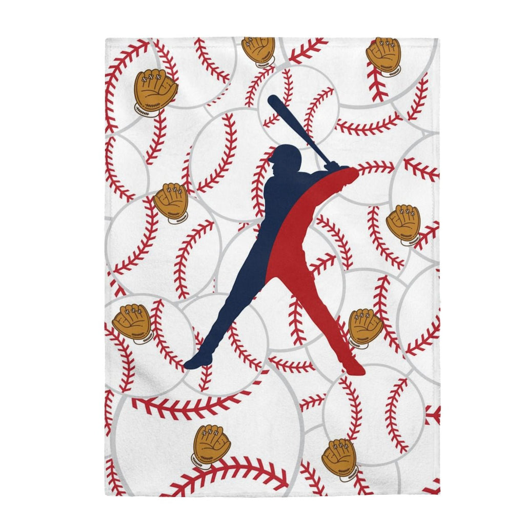 Baseball Plush Blanket - Athlete's Gift Shop