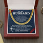 Cuban Link Necklace - To My Husband - Athlete's Gift Shop