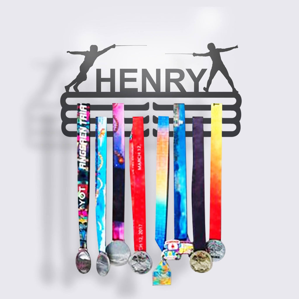 Fencing Medal Hanger - Premier Medal Hangers USA