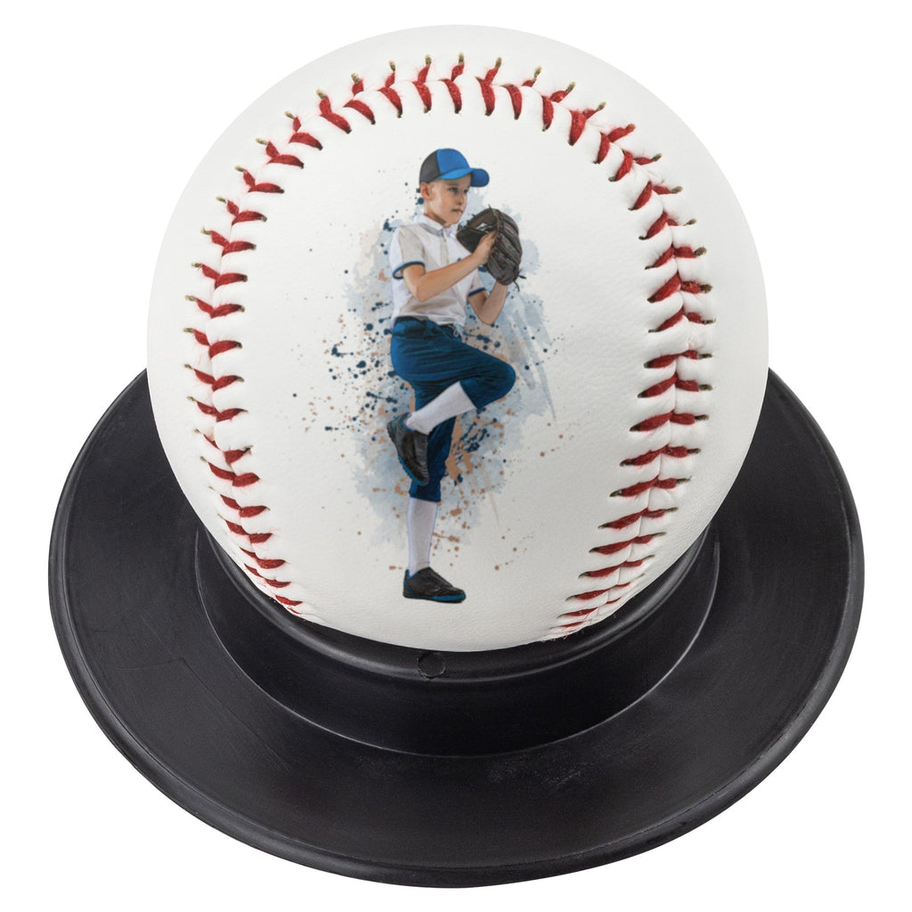 Personalized Baseball Art Ball - Athlete's Gift Shop