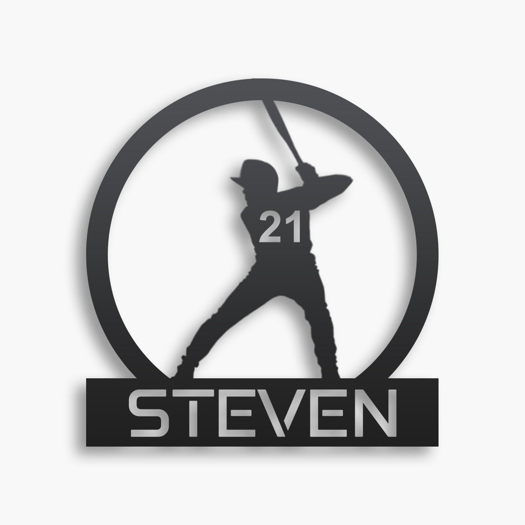 Personalized Baseball Sports Monogram - Premier Medal Hangers USA