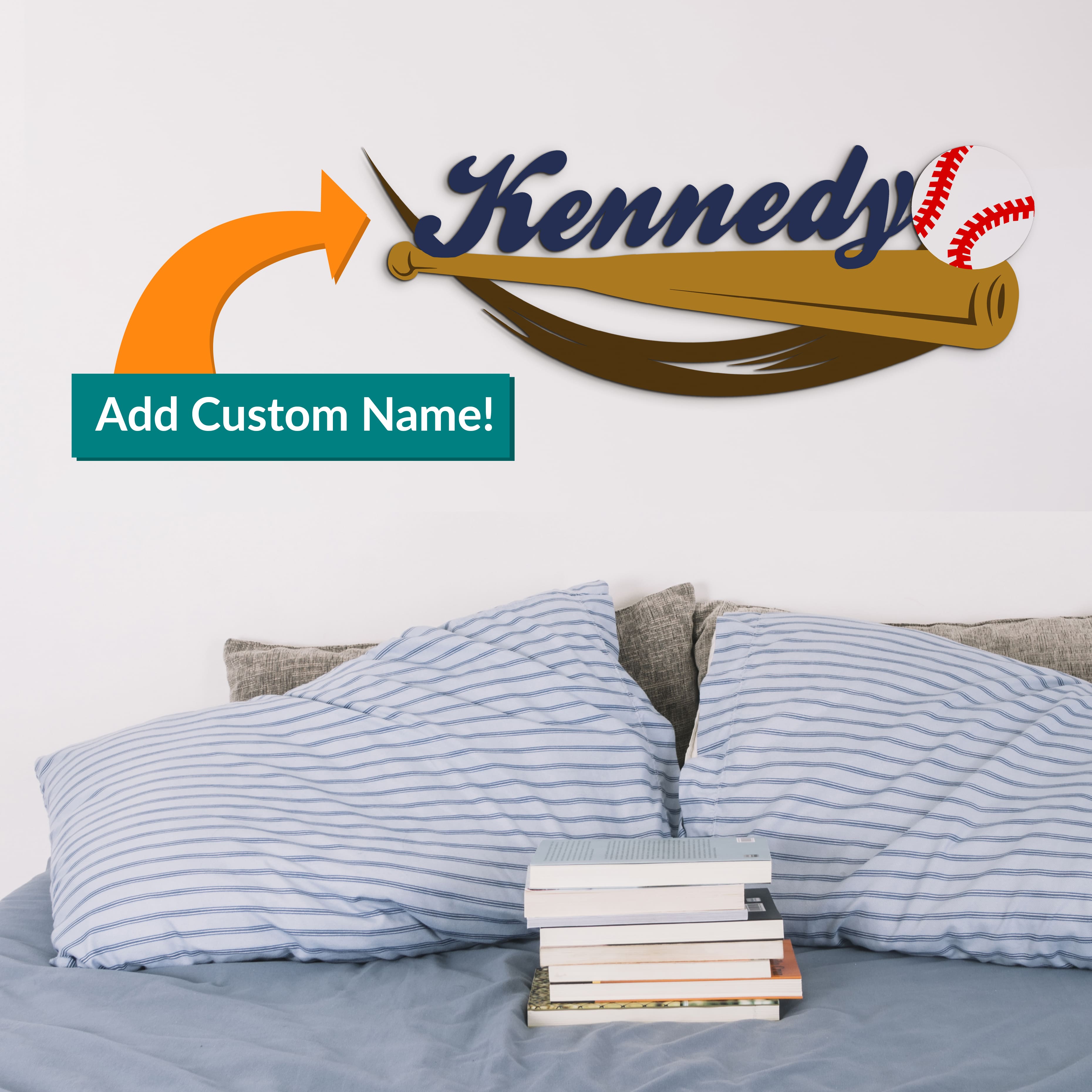 Personalized Sports Wooden Sign Athlete's Gift Shop