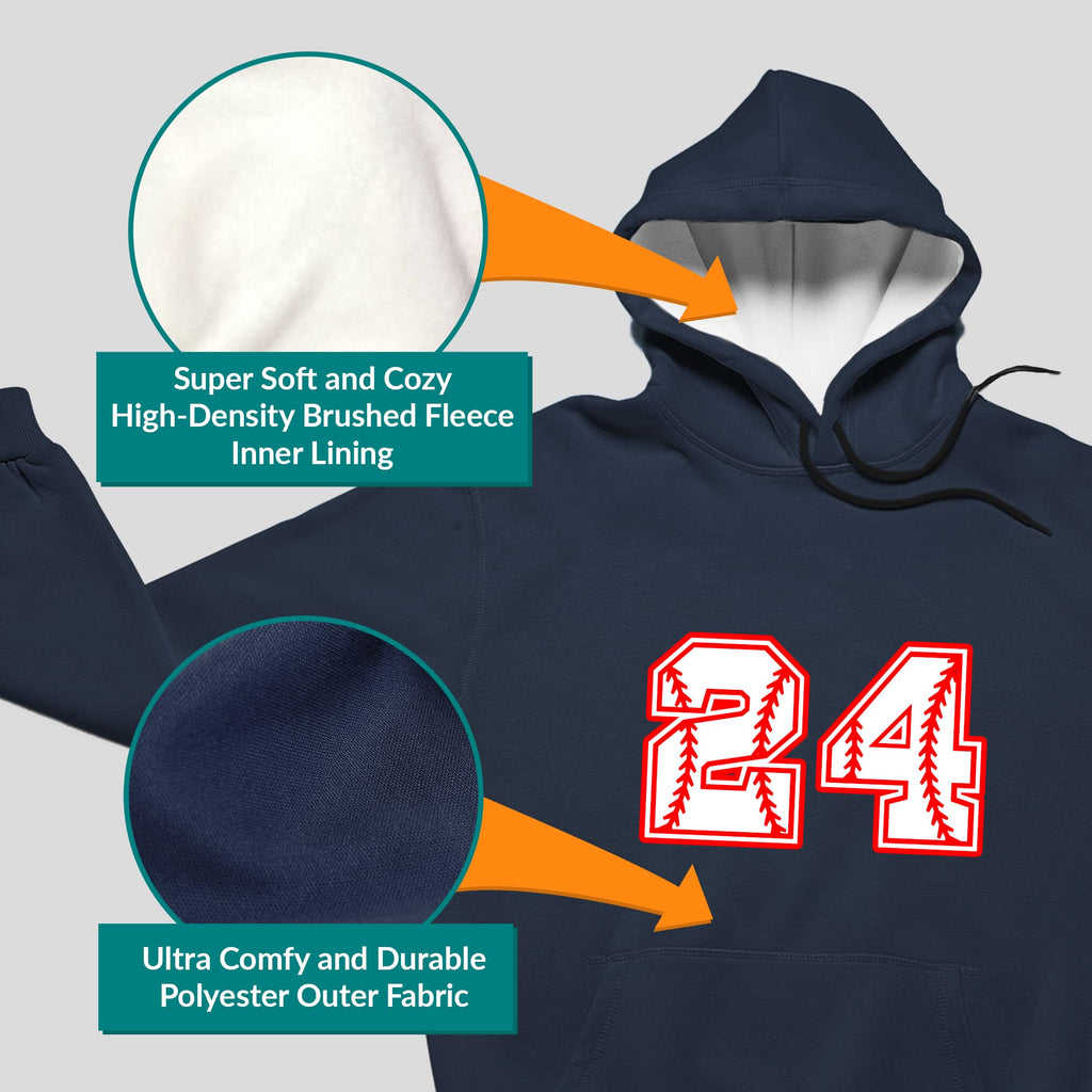 Personalized Baseball Youth Hoodie - Athlete's Gift Shop