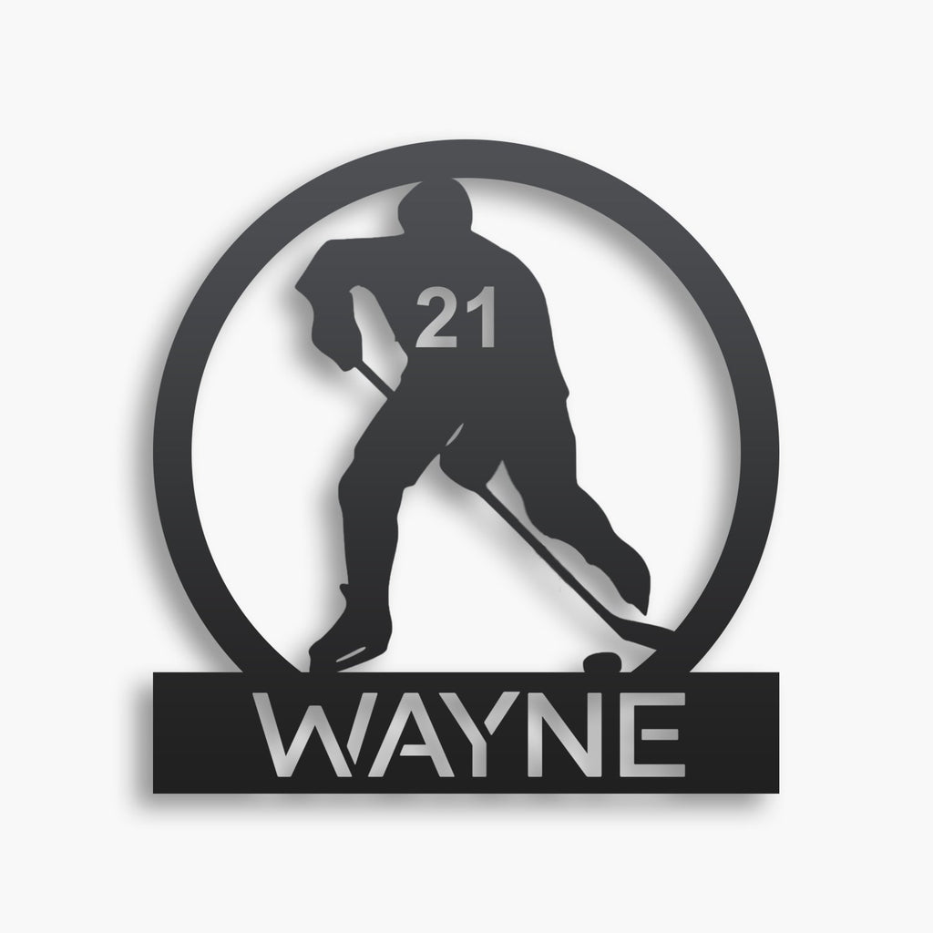 Personalized Hockey Monogram