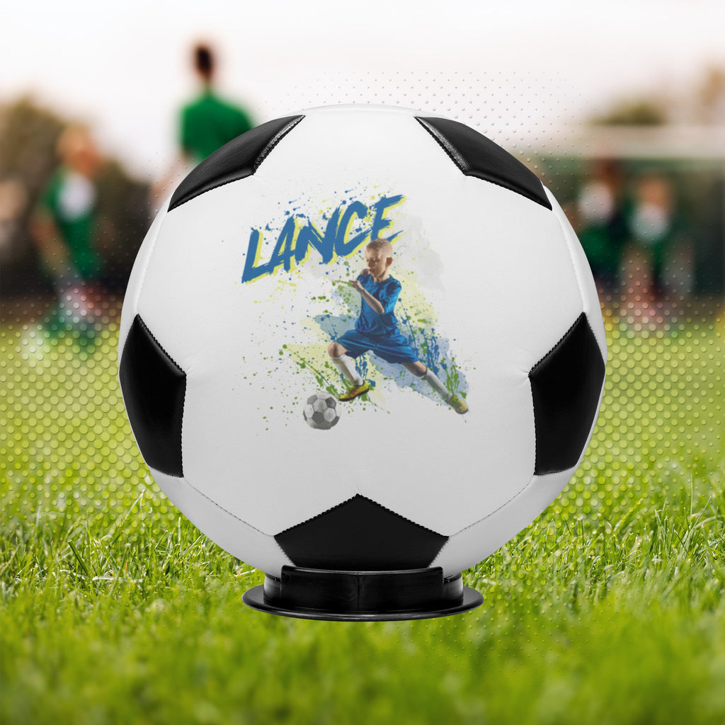 Personalized Soccer Art Ball - Athlete's Gift Shop