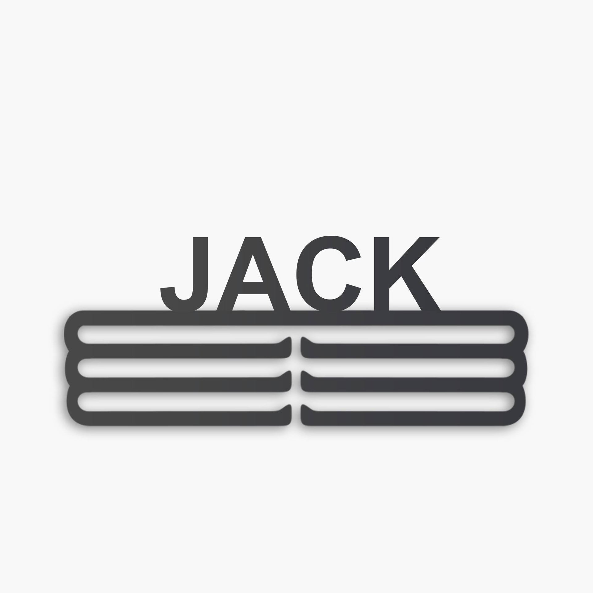 Plain Name Medal Hanger - Premier Medal Hangers USA