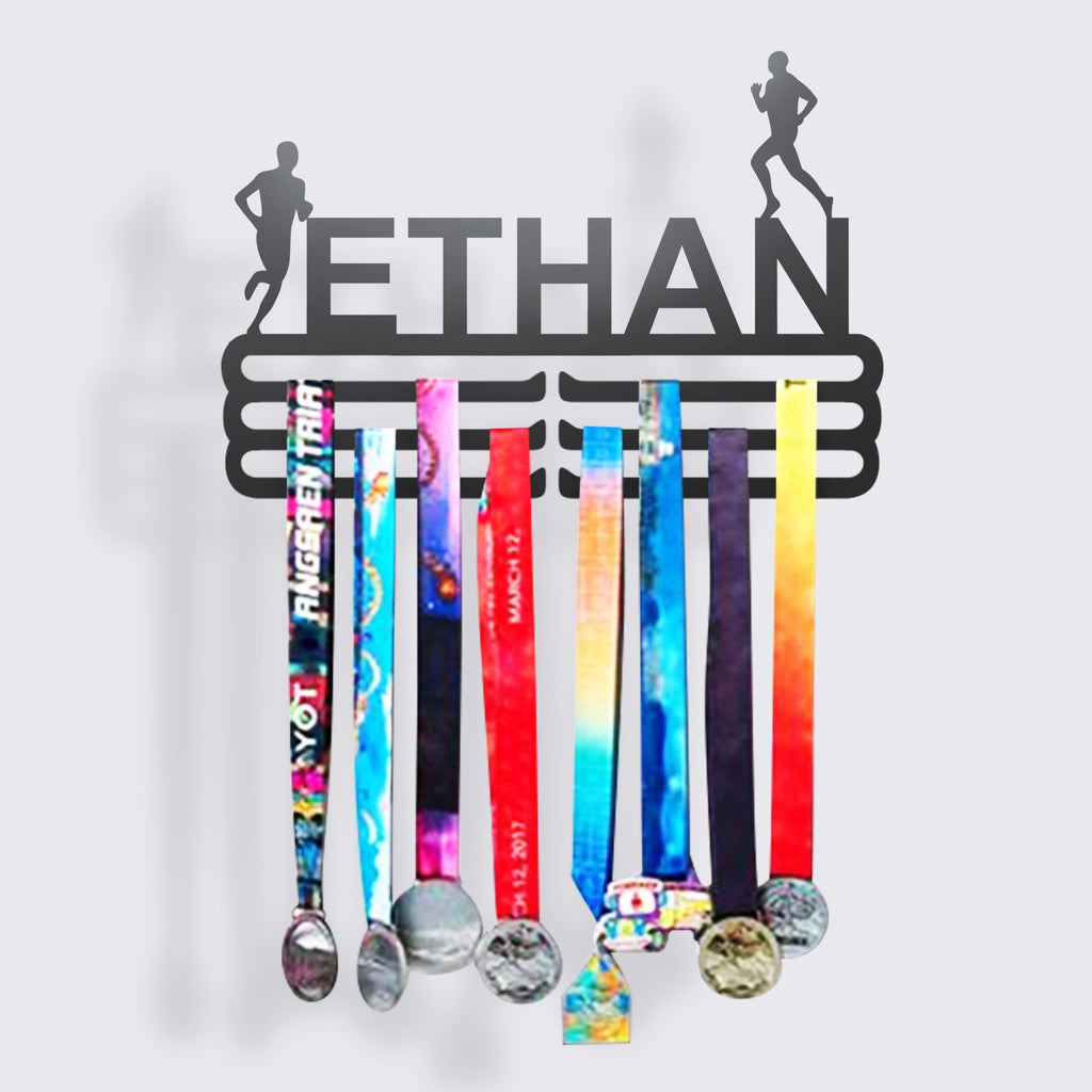 Personalized Running Medal Hanger