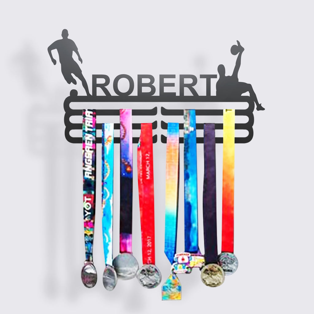 Personalized Soccer Medal Hanger