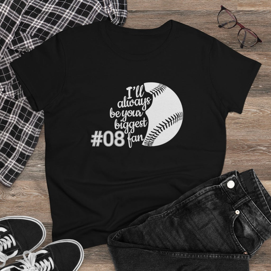 Softball Personalized Women's Tee - Your Biggest Fan