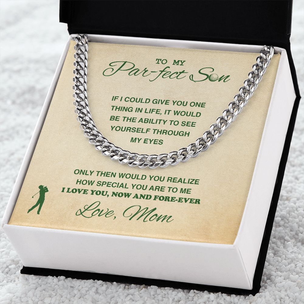 To My Son/Daughter Necklace - Athlete's Gift Shop