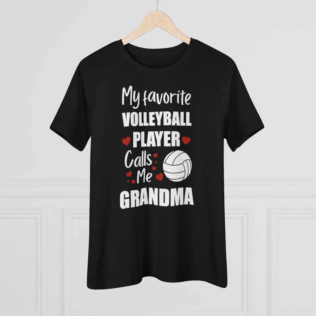 Women's Tee - My Favorite Volleyball Player Calls Me Grandma